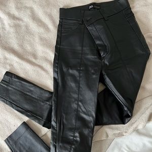 Zara Leather Pants